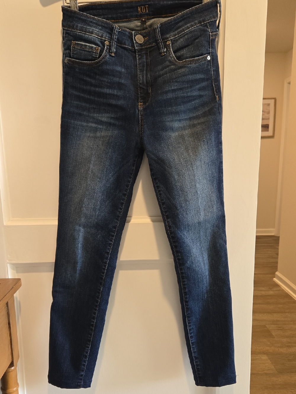 Kut from the Kloth Dark Blue Slim Women’s Jeans